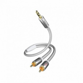 Cable Miniplug a RCA Premium Inakustik 1,5 mt
