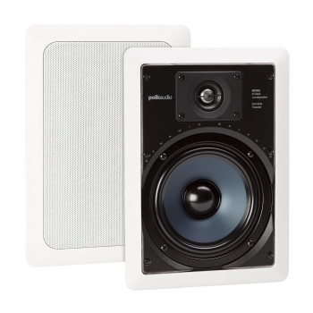 Par de parlantes empotrados rectangular POLKAUDIO RC65I