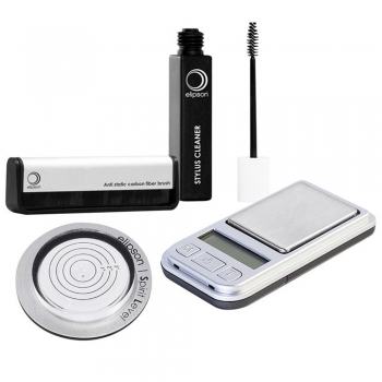 Kit Limpieza Vinilos y Calibración Tornamesas Elipson