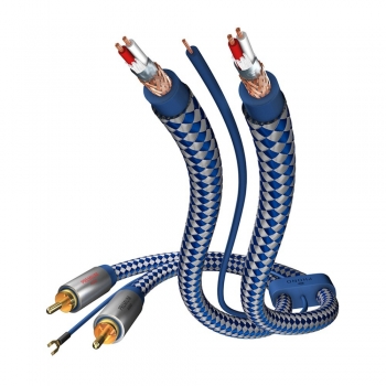 Cable RCA Phono Premium Inakustik 0,75 mt