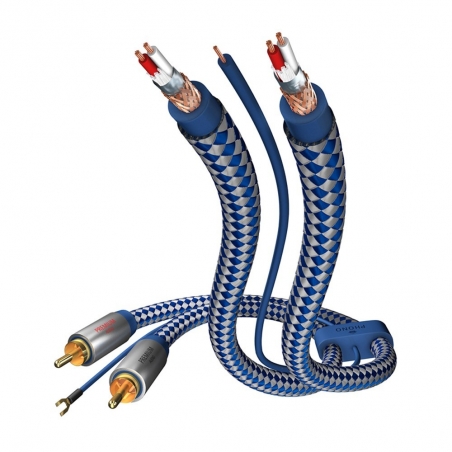 Cable RCA Phono Premium Inakustik 0,75 mt