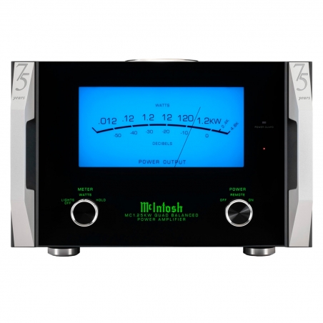 Amplificador de poder McIntosh MC1.25KW Edición 75° Aniversario