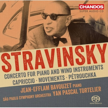 STRAVINSKY / BAVOUZET / TORTELIER - WORKS FOR PNO & ORCH - SACD
