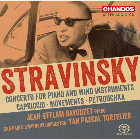 STRAVINSKY / BAVOUZET / TORTELIER - WORKS FOR PNO & ORCH - SACD