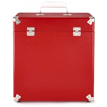 (ACCESORIO) GPO SWB18RED 12 IN VINYL RECORD CASE RED