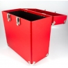 (ACCESORIO) GPO SWB18RED 12 IN VINYL RECORD CASE RED