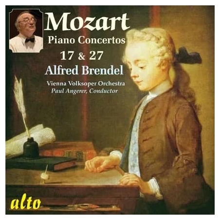 ANGERER, MOZART- PIANO CONCERTOS 17 - CD