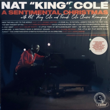 NAT KING COLE - SENTIMENTAL CHRISTMAS WITH NAT KING - VINILO