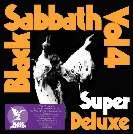 BLACK SABBATH - BLACK SABBATH VOL 4 SUPER DELUXE (5LP)