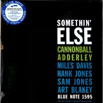 CANNONBALL ADDERLEY - SOMETHIN ELSE - VINILO