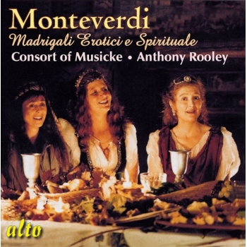 MONTEVERDI, CONSORT OF MUSICKE - MADRIGALE EROTICI E SP - CD