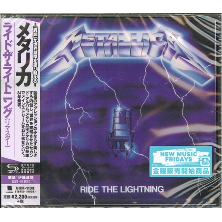 (CD) METALLICA - RIDE THE LIGHTNING