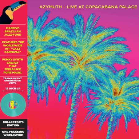 AZYMUTH - LIVE AT COPACABANA PALACE - VINILO