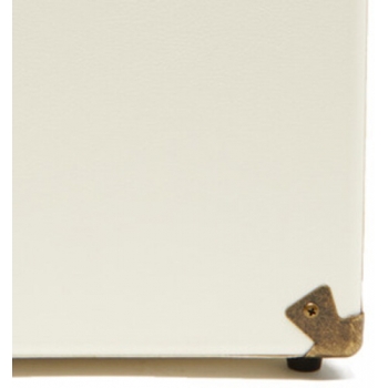 (ACCESORIO) GPO SWB18CT 12 IN VINYL RECORD CASE CREAM/TAN