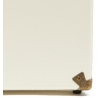 (ACCESORIO) GPO SWB18CT 12 IN VINYL RECORD CASE CREAM/TAN