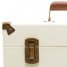 (ACCESORIO) GPO SWB18CT 12 IN VINYL RECORD CASE CREAM/TAN