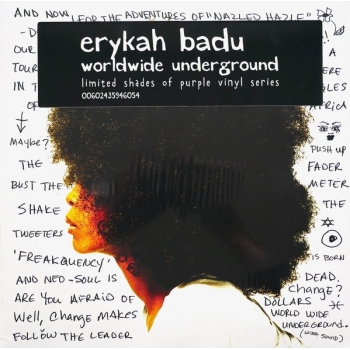 ERYKAH BADU - WORLDWIDE UNDERGROUND - VINILO