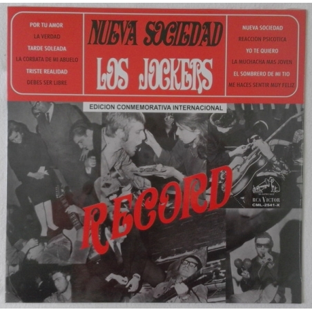 LOS JOCKERS - NUEVA SOCIEDAD - VINILO
