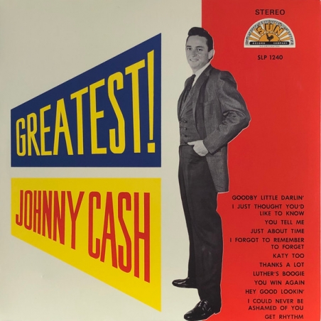JOHNNY CASH - GREATEST - VINILO