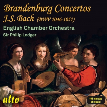 ENGLISH CHAMBER ORCHESTRA, SIR PHILIP LEDGER - J.S. BAC - CD