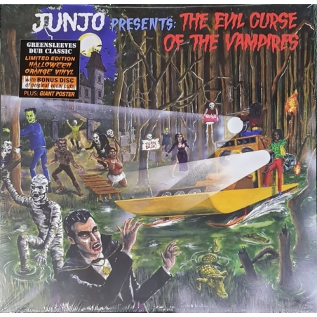 VARIOUS - JUNJO PRESENTS THE EVIL CURSE OF VAMPIRES - VINILO
