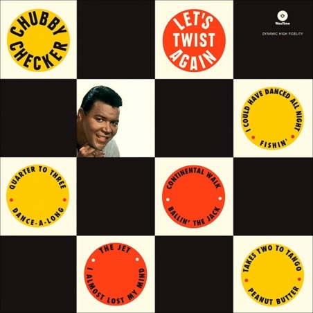 CHUBBY CHECKER - LETS TWIST AGAIN - VINILO