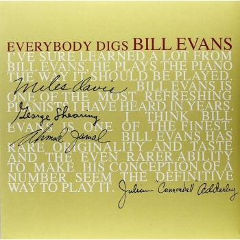 BILL EVANS TRIO - EVERYBODY DIGS BILL - CD