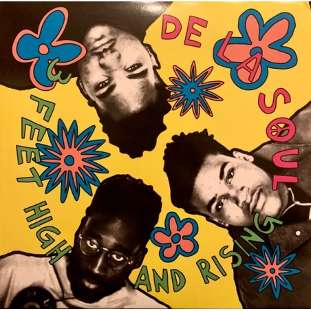 DE LA SOUL - 3 FEET HIGH AND RISING (MAGENTA) - VINILO