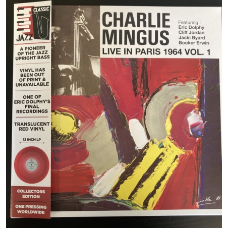 (VINILO) CHARLIE MINGUS - LIVE IN PARIS 1964 VOL. 1