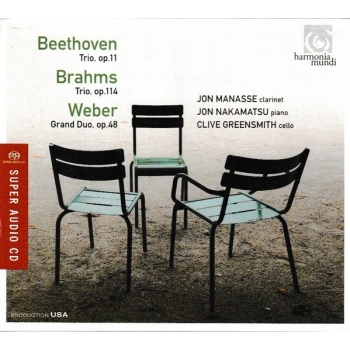 BEETHOVEN -BRAHMS - WEBER - PIANO TRIO OP.11 GASSENHA - SACD