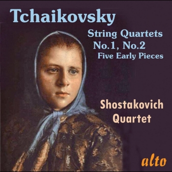 TCHAIKOVSKY,  STRING QUARTETS NOS 1 & 2 - FIVE EARLY PI - CD