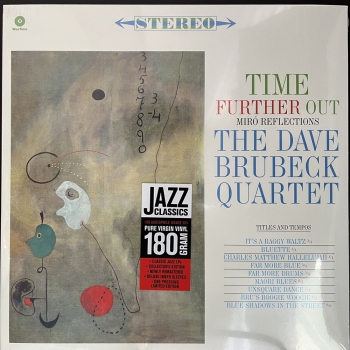DAVE BRUBECK - TIME FURTHER OUT + 1 BONUS TRACK - VINILO