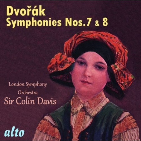 SIR COLIN DAVIS - DVORAK: SYMPHONIES NOS. 7 & 8 - CD