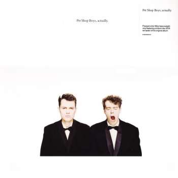 PET SHOP BOYS - ACTUALLY (2018 REMASTERED VERSION) - VINILO