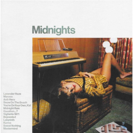 TAYLOR SWIFT - MIDNIGHTS [JADE GREEN EDITION] - CD