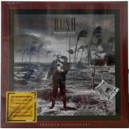 RUSH - PERMANENT WAVES (3LP, 40TH ANNIVERSARY) - VINILO