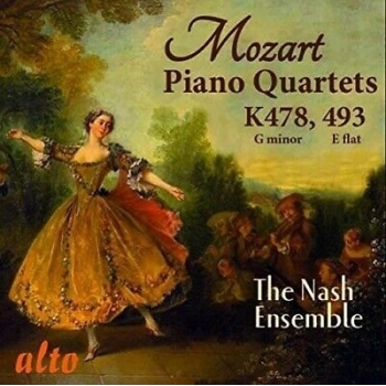 MOZART, NASH ENSEMBLE - TWO PIANO QUARTETS K478 & K493 - CD