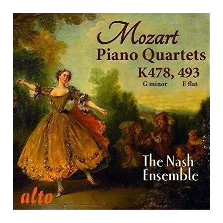 MOZART, NASH ENSEMBLE - TWO PIANO QUARTETS K478 & K493 - CD