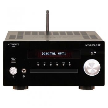 Receiver Stereo con Streamer y CD Advance Myconnect 60