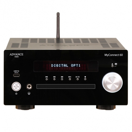 Receiver Stereo con Streamer y CD Advance Myconnect 60