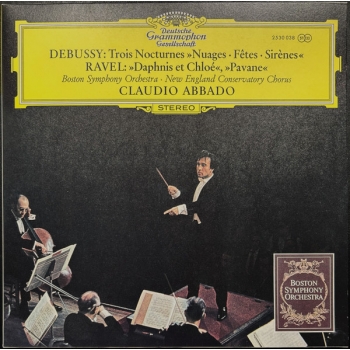 ABBADO - BOSTON SYMPHONY ORCHESTRA - DEBUSSY: TROIS NOCTURNES - RAVEL: DAPHNIS ET CHLOE - VINILO