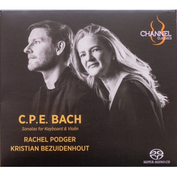 BACH,C.P.E. / PODGER / BEZUIDENHOUT - SONATAS FOR KEYBOARD & VIOLIN - SACD