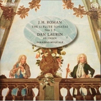 ROMAN / LAURIN / PARADISO MUSICALE - 12 FLUTE SONATAS NOS. 1 - 5 - SACD
