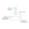 Bases (4 u) Para /Parlantes BASSOCONTINUO ULTRA FEET LEVEL 6
