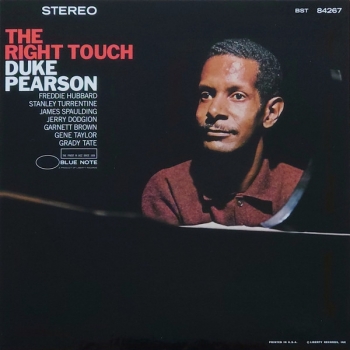 DUKE PEARSON - RIGHT TOUCH (BLUE NOTE TONE POET SER - VINILO