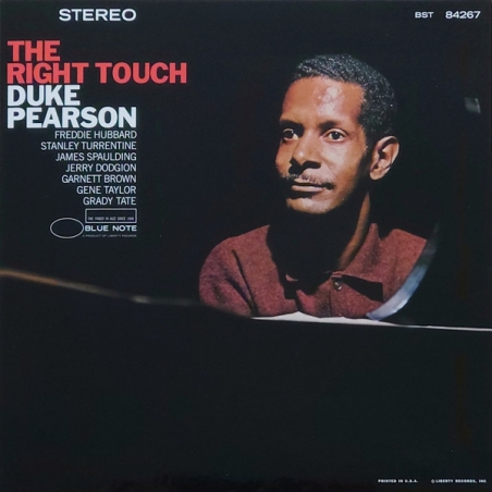 DUKE PEARSON - RIGHT TOUCH (BLUE NOTE TONE POET SER - VINILO