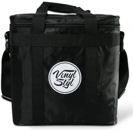 VINYL STYL PADDED CARRY CASE RECORDS TT BLACK - ACCESORIO
