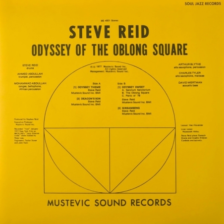STEVE REID - Odyssey Of The Oblong Square - VINILO