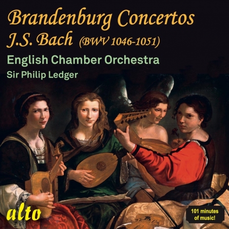 ENGLISH CHAMBER ORCHESTRA, SIR PHILIP LEDGER - J.S. BAC - CD