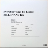 BILL EVANS TRIO - EVERYBODY DIGS BILL - CD